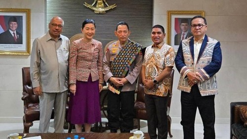 Empat legislator asal nusa tenggara timur ntt menemui kapolri jenderal listyo sigit prabowo foto dok rudi kabunang 1757933448416 169
