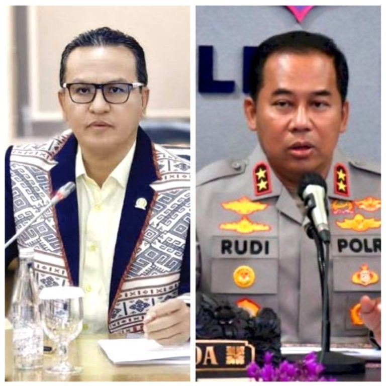 DPR RI Umbu Rudi Kabunang dan Kapolda NTT 1 768x772 1